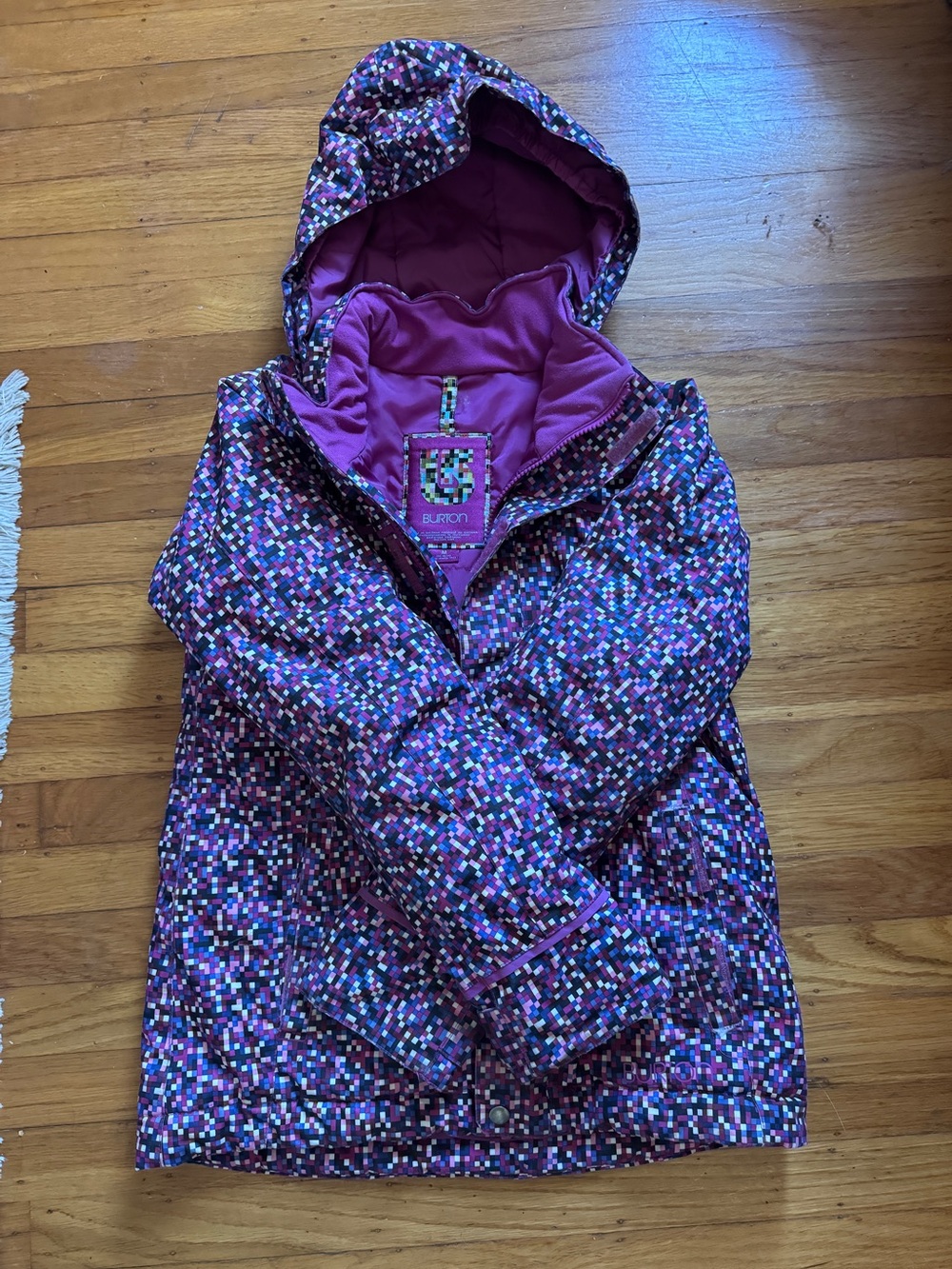 Burton / DryRide Purple confetti ski/snowboard jacket